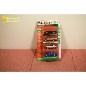 Auto World Release 2 Version A Deluxe 4-Pack, Cougar, Mustang, El Camino